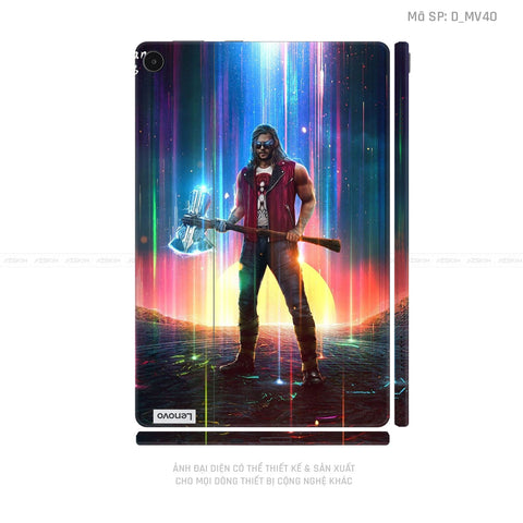 Dán Skin Máy Tính Bảng Lenovo Pad Series Hình Marvel Thor | D_MV40