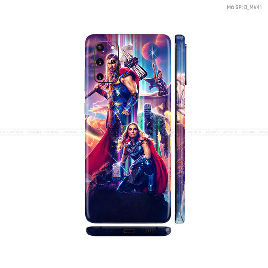 Dán Skin Galaxy S20 Series Hình Marvel Thor | D_MV41