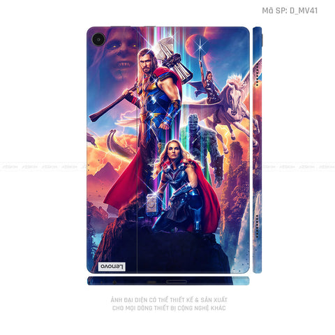Dán Skin Máy Tính Bảng Lenovo Pad Series Hình Marvel Thor | D_MV41