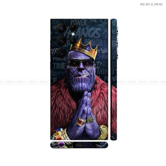 Dán Skin Galaxy S22 Series Hình Thannos  | D_MV42