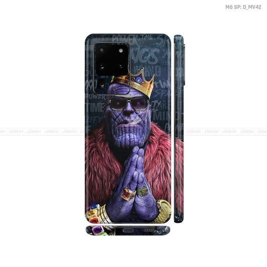 Dán Skin Galaxy S20 Series Hình Marvel Thanos | D_MV42