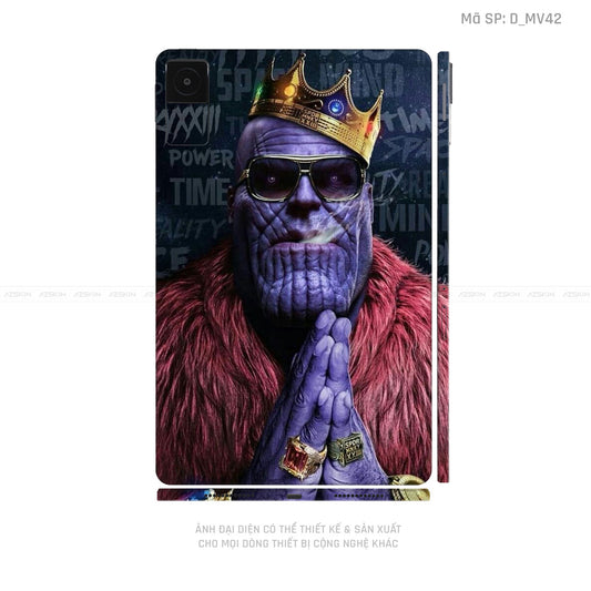 Dán Skin Máy Tính Bảng Xiaomi Mipad Hình Thannos | D_MV42