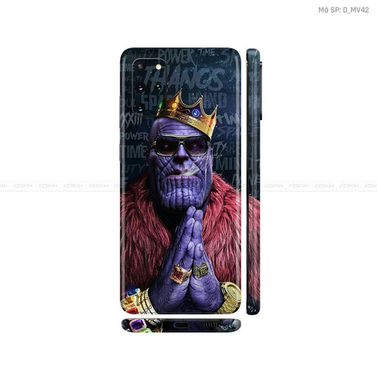 Dán Skin Galaxy S20 Series Hình Marvel Thanos | D_MV42