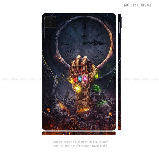 Dán Skin Máy Tính Bảng Xiaomi Mipad Hình Thannos | D_MV43