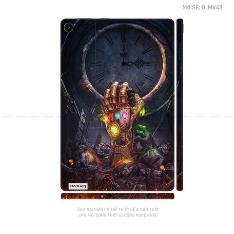 Dán Skin Máy Tính Bảng Lenovo Pad Series Hình Marvel Thanos | D_MV43