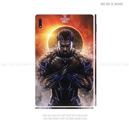 Dán Skin Galaxy Tab S9 Series Hình Marvel Black Panther | D_MV45