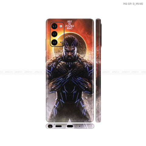 Dán Skin Galaxy Note 20 Series Hình Marvel Black Panther | D_MV45