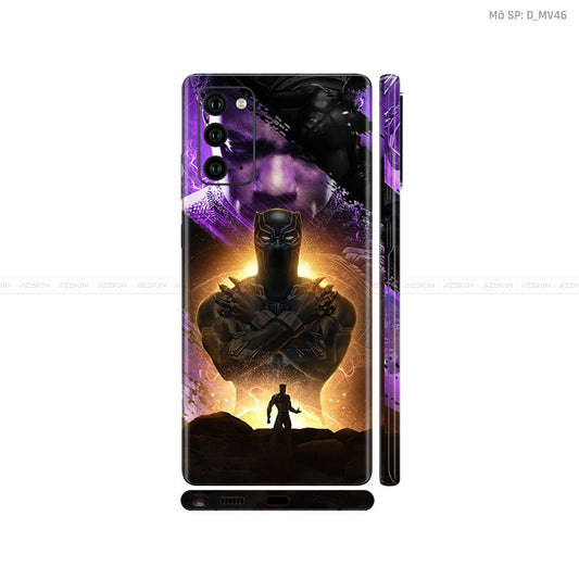 Dán Skin Galaxy Note 20 Series Hình Marvel Black Panther | D_MV46