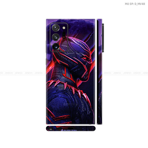 Dán Skin Galaxy Note 20 Series Hình Marvel Black Panther | D_MV48