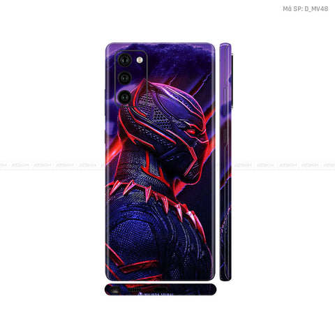 Dán Skin Galaxy Note 20 Series Hình Marvel Black Panther | D_MV48