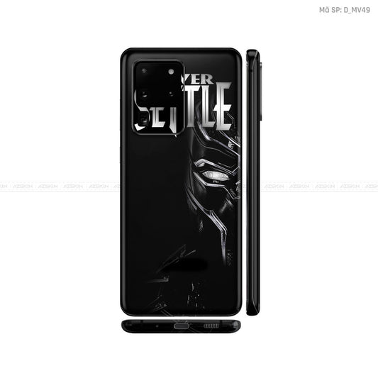 Dán Skin Galaxy S20 Series Hình Marvel Black Panther | D_MV49