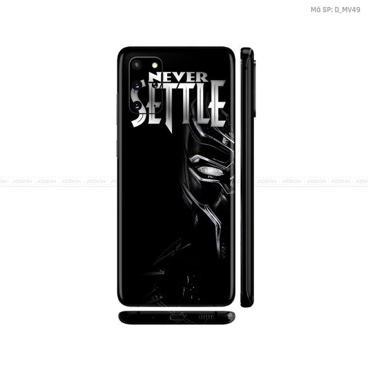 Dán Skin Galaxy S20 Series Hình Marvel Black Panther | D_MV49