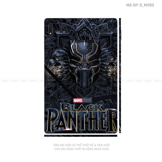 Dán Skin Galaxy Tab S9 Series Hình Marvel Black Panther | D_MV50