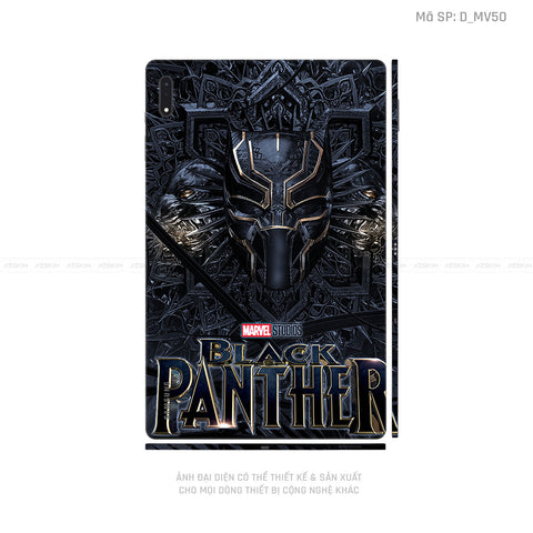 Dán Skin Galaxy Tab S9 Series Hình Marvel Black Panther | D_MV50