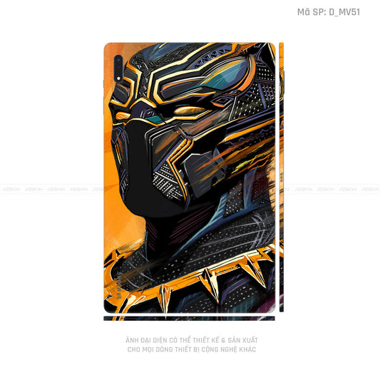 Dán Skin Galaxy Tab S9 Series Hình Marvel Black Panther | D_MV51