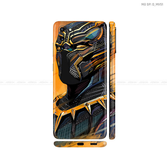 Dán Skin Galaxy S20 Series Hình Marvel Black Panther | D_MV51