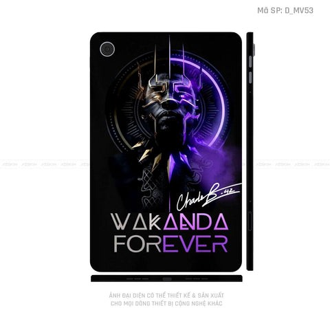 Dán Skin Máy Tính Bảng Oppo Pad Series Hình Marvel Black Panther | D_MV53