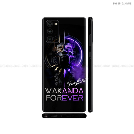 Dán Skin Galaxy Note 20 Series Hình Marvel Black Panther | D_MV53