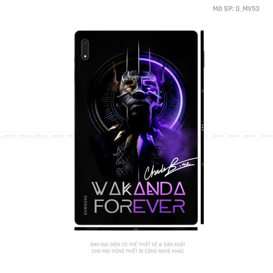 Dán Skin Galaxy Tab S9 Series Hình Marvel Black Panther | D_MV53
