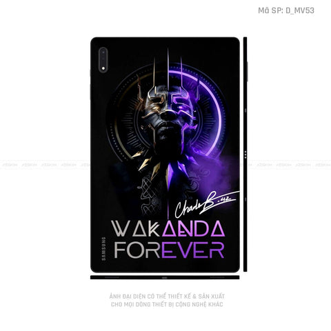 Dán Skin Galaxy Tab S9 Series Hình Marvel Black Panther | D_MV53