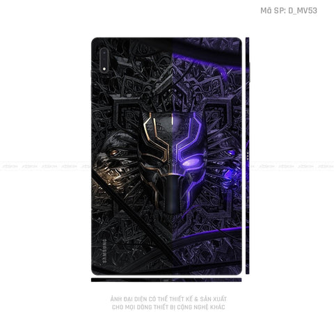 Dán Skin Galaxy Tab S9 Series Hình Marvel Black Panther | D_MV54