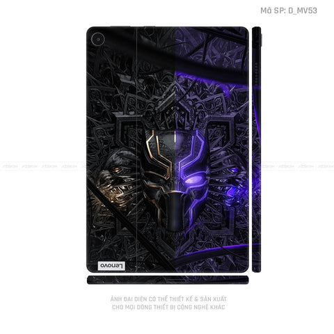Dán Skin Máy Tính Bảng Lenovo Pad Series Hình Marvel Black Panther | D_MV54