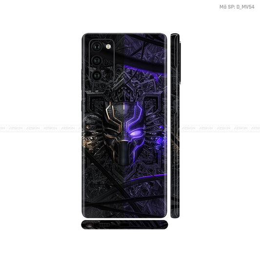 Dán Skin Galaxy Note 20 Series Hình Marvel Black Panther | D_MV54