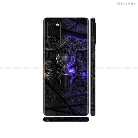 Dán Skin Galaxy Note 20 Series Hình Marvel Black Panther | D_MV54