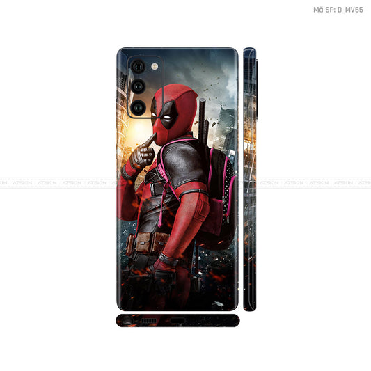 Dán Skin Galaxy Note 20 Series Hình Marvel Deadpool | D_MV55