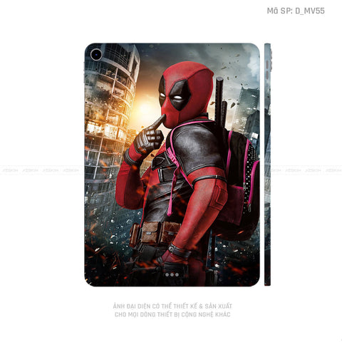 Dán Skin IPad Mini Series Hình Marvel Deadpool | D_MV55