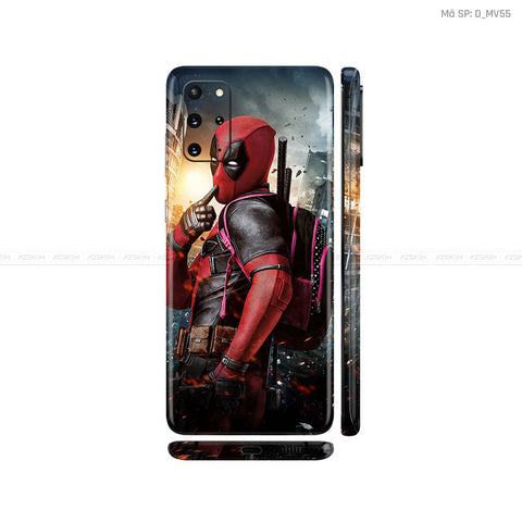 Dán Skin Galaxy S20 Series Hình Marvel Deadpool | D_MV55