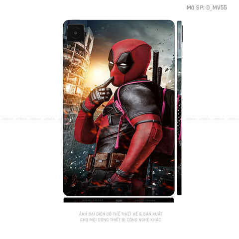 Dán Skin Máy Tính Bảng Xiaomi Mipad Hình Deadpool | D_MV55