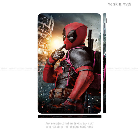 Dán Skin Máy Tính Bảng Oppo Pad Series Hình Marvel Deadpool | D_MV55
