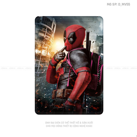 Dán Skin IPad Gen Series Hình Deadpool | Click Chọn Mẫu