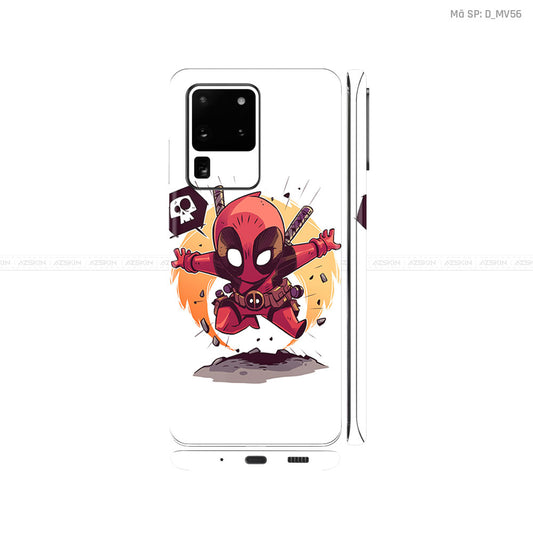 Dán Skin Galaxy S20 Series Hình Marvel Deadpool | D_MV56