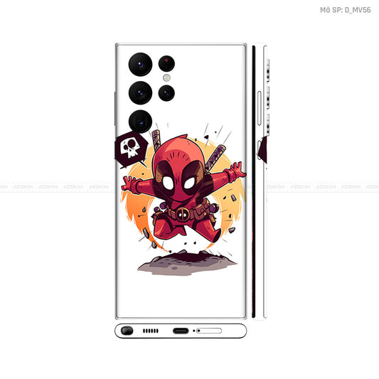 Dán Skin Galaxy S22 Series Hình DeadPool  | D_MV56