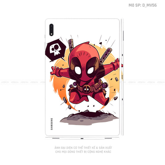 Dán Skin Galaxy Tab S9 Series Hình Marvel Deadpool | D_MV56