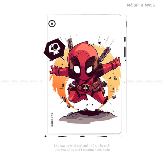 Dán Skin Galaxy Tab A Series Hình Deadpool | D_MV56