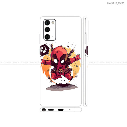 Dán Skin Galaxy Note 20 Series Hình Marvel Deadpool | D_MV56