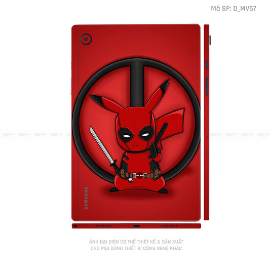 Dán Skin Galaxy Tab A Series Hình Deadpool | D_MV57