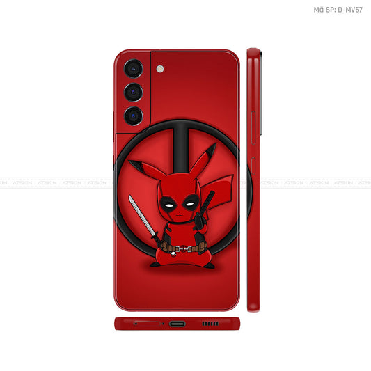 Dán Skin Galaxy S22 Series Hình DeadPool  | D_MV57