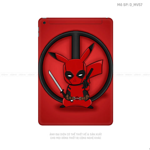 Dán Skin IPad Gen Series Hình Deadpool | Click Chọn Mẫu