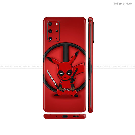 Dán Skin Galaxy S20 Series Hình Marvel Deadpool | D_MV57