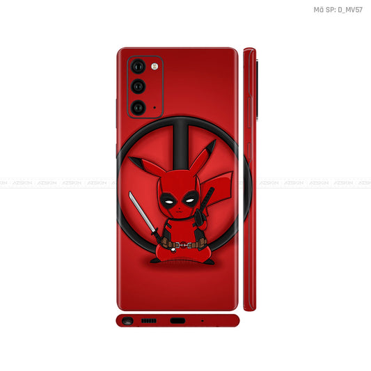 Dán Skin Galaxy Note 20 Series Hình Marvel Deadpool | D_MV57