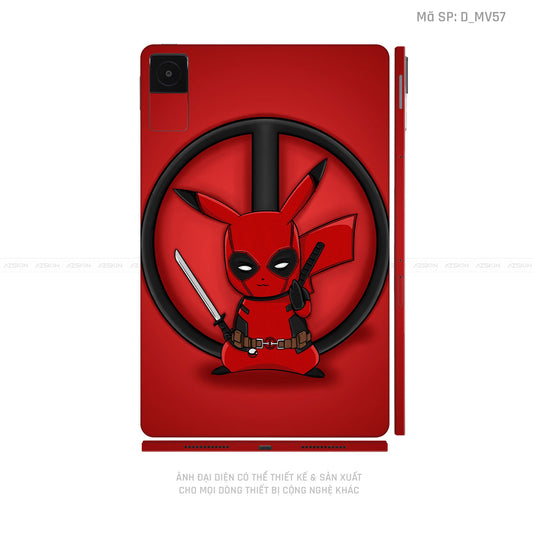 Dán Skin Máy Tính Bảng Xiaomi Mipad Hình Deadpool | D_MV57