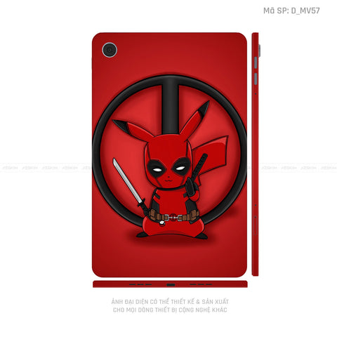 Dán Skin Máy Tính Bảng Oppo Pad Series Hình Marvel Deadpool | D_MV57