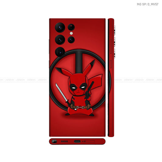 Dán Skin Galaxy S22 Series Hình DeadPool  | D_MV57