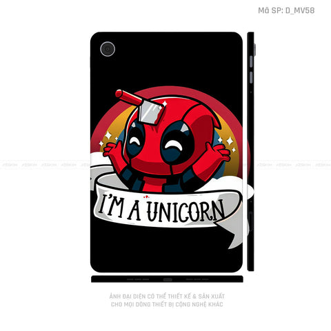 Dán Skin Máy Tính Bảng Oppo Pad Series Hình Marvel Deadpool | D_MV58