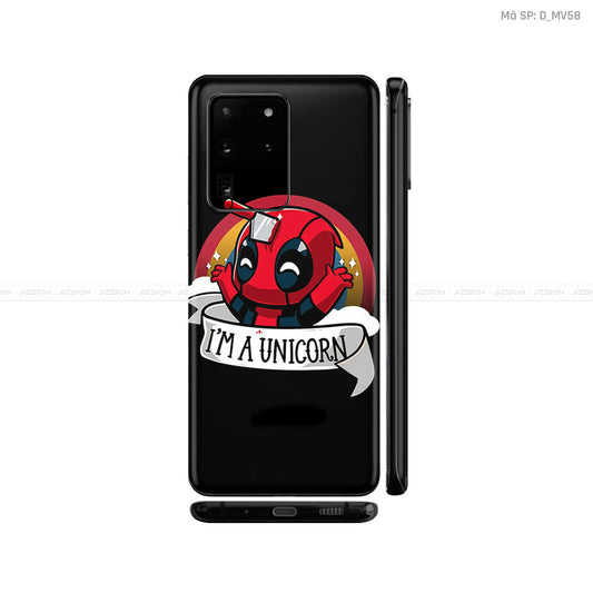 Dán Skin Galaxy S20 Series Hình Marvel Deadpool | D_MV58