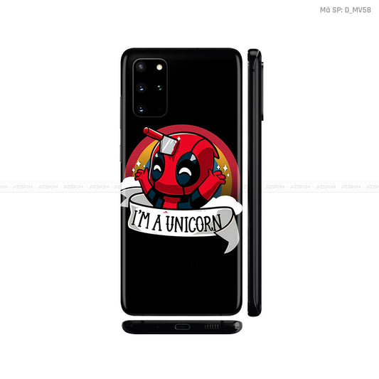Dán Skin Galaxy S20 Series Hình Marvel Deadpool | D_MV58